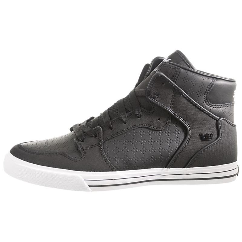 Buty Supra VAIDER TUF - Sneakersy Wysokie Damskie - Czarne (YUZC-05821)